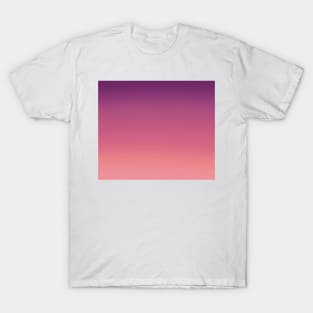 Purple and pink ombré T-Shirt